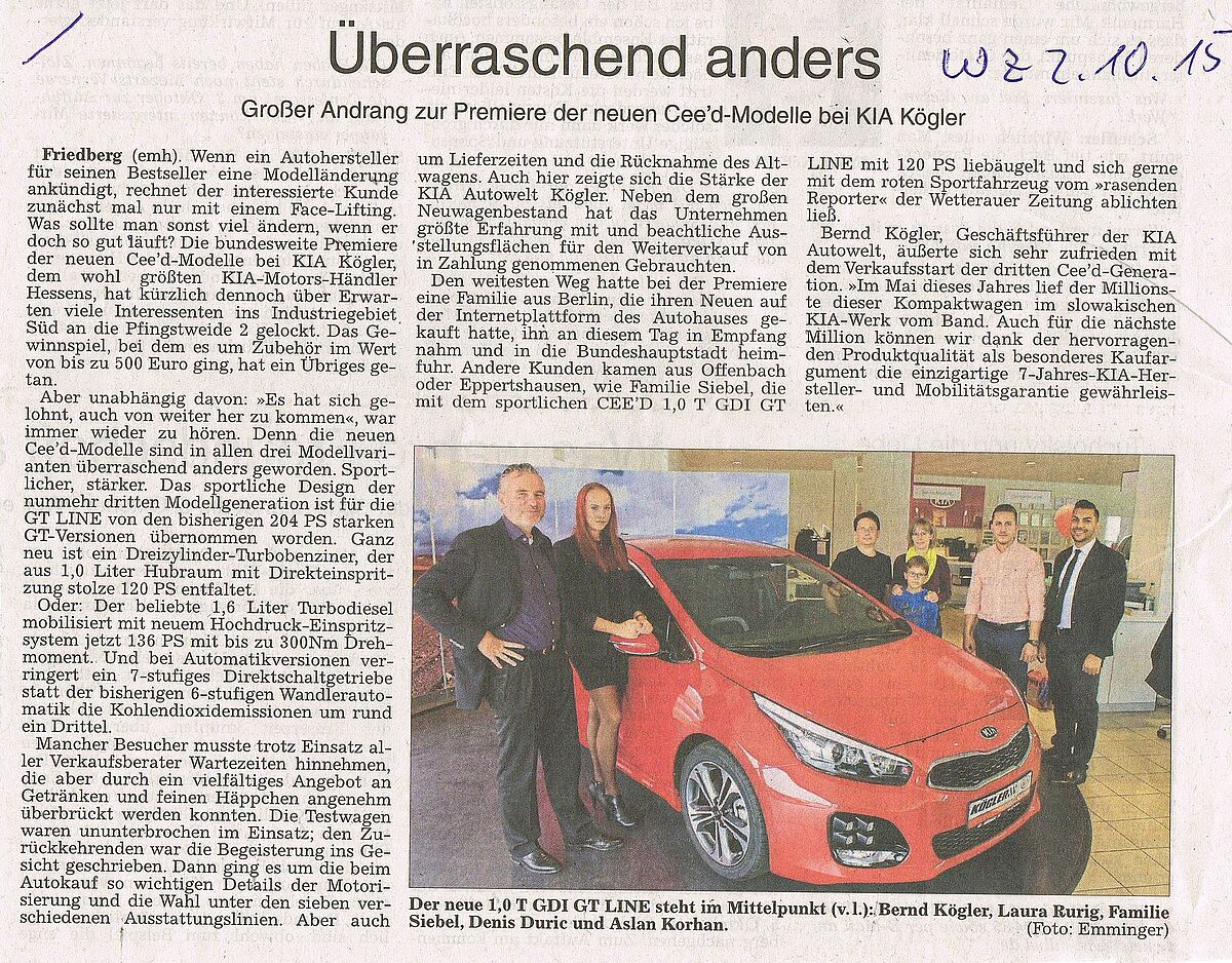 Überraschend anders