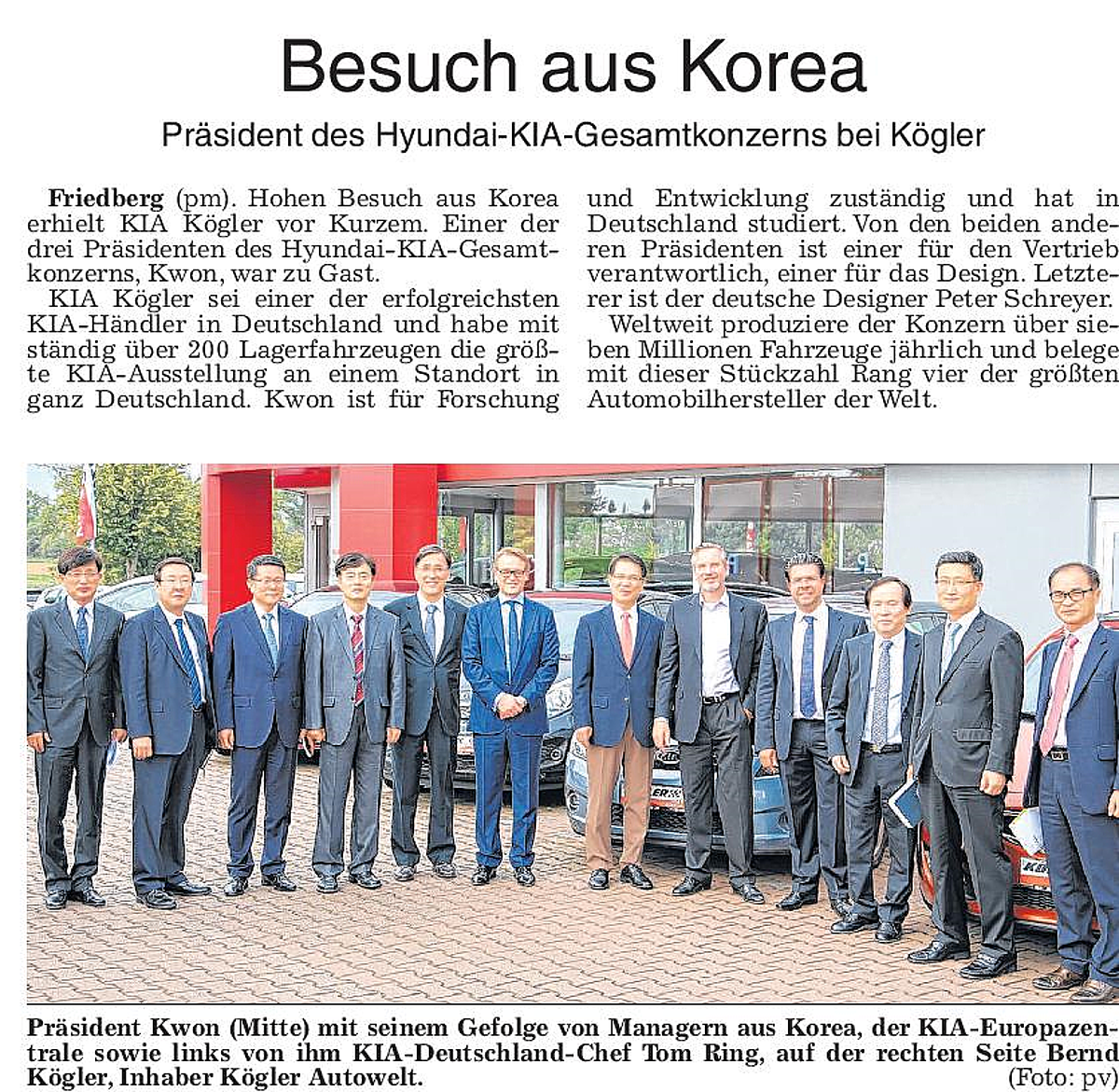 Besuch aus Korea
