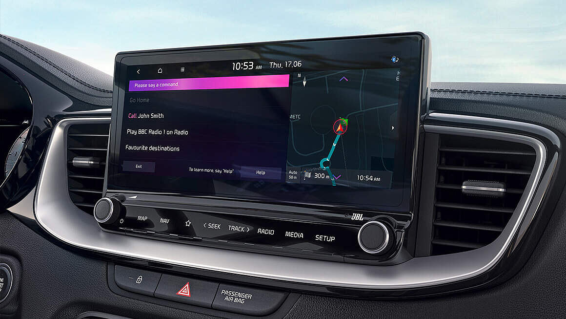 Display im Auto