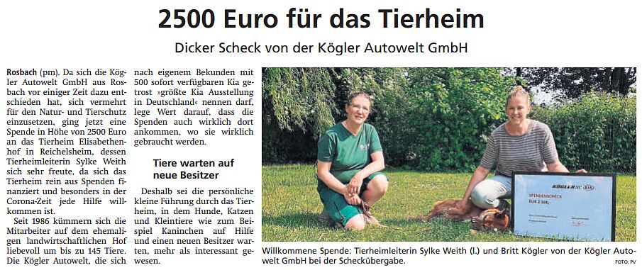 Zeitungsartikel
