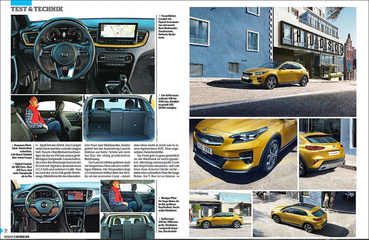 Pressebild für Artikel "AUTO BILD (Ausgabe: 17.10.2019): Stößt Kia jetzt VW vom Thron?"