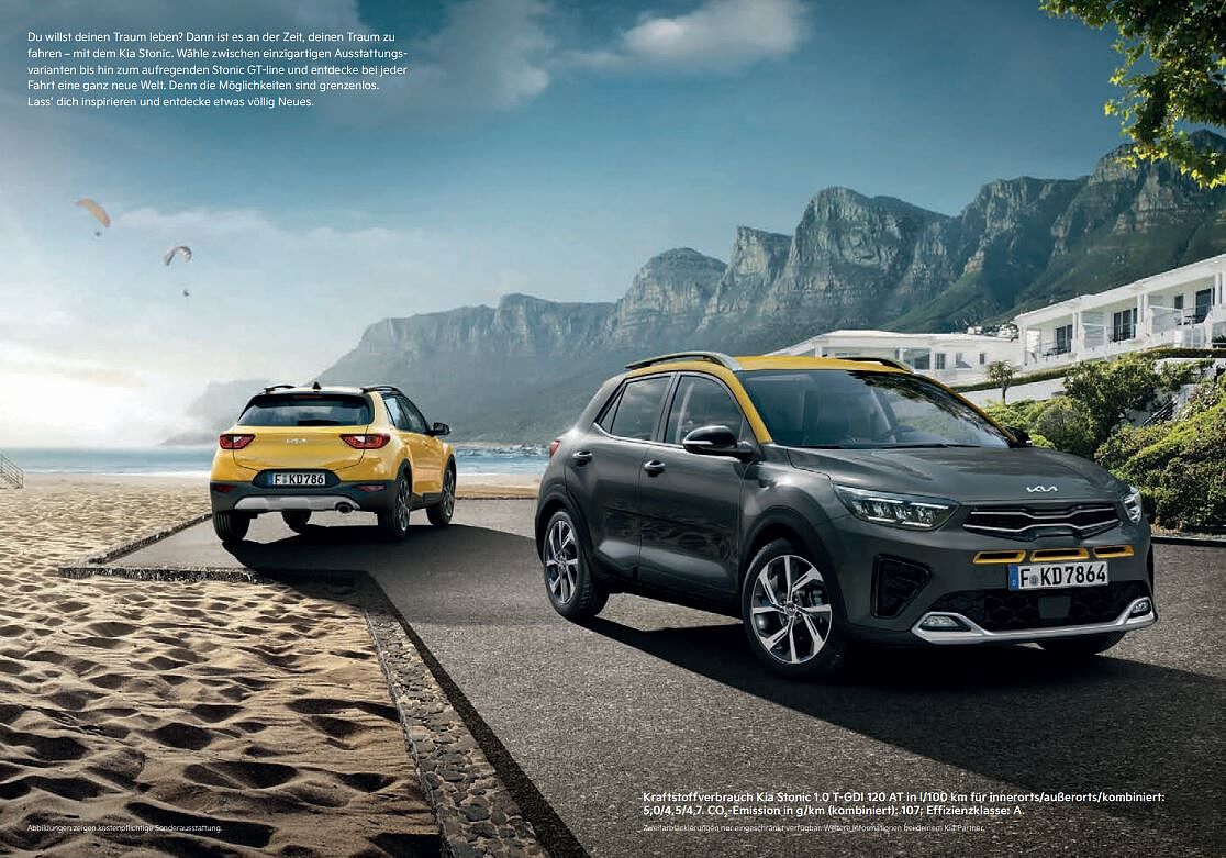 KIA Stonic Werbefoto 1