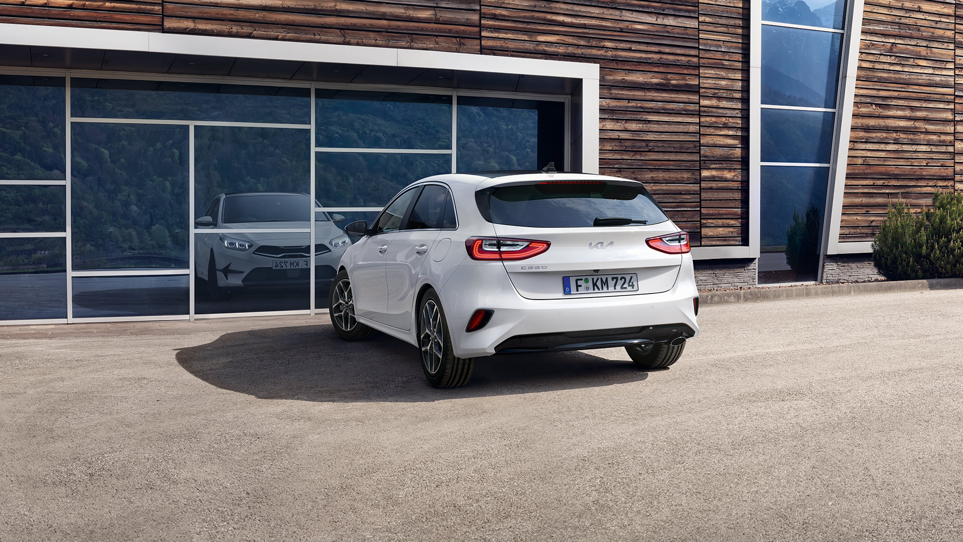 KIA Ceed Heckansicht.