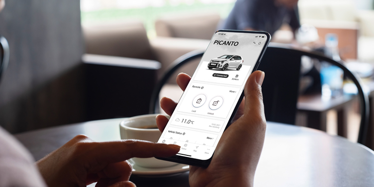 Kia Picanto Connect.