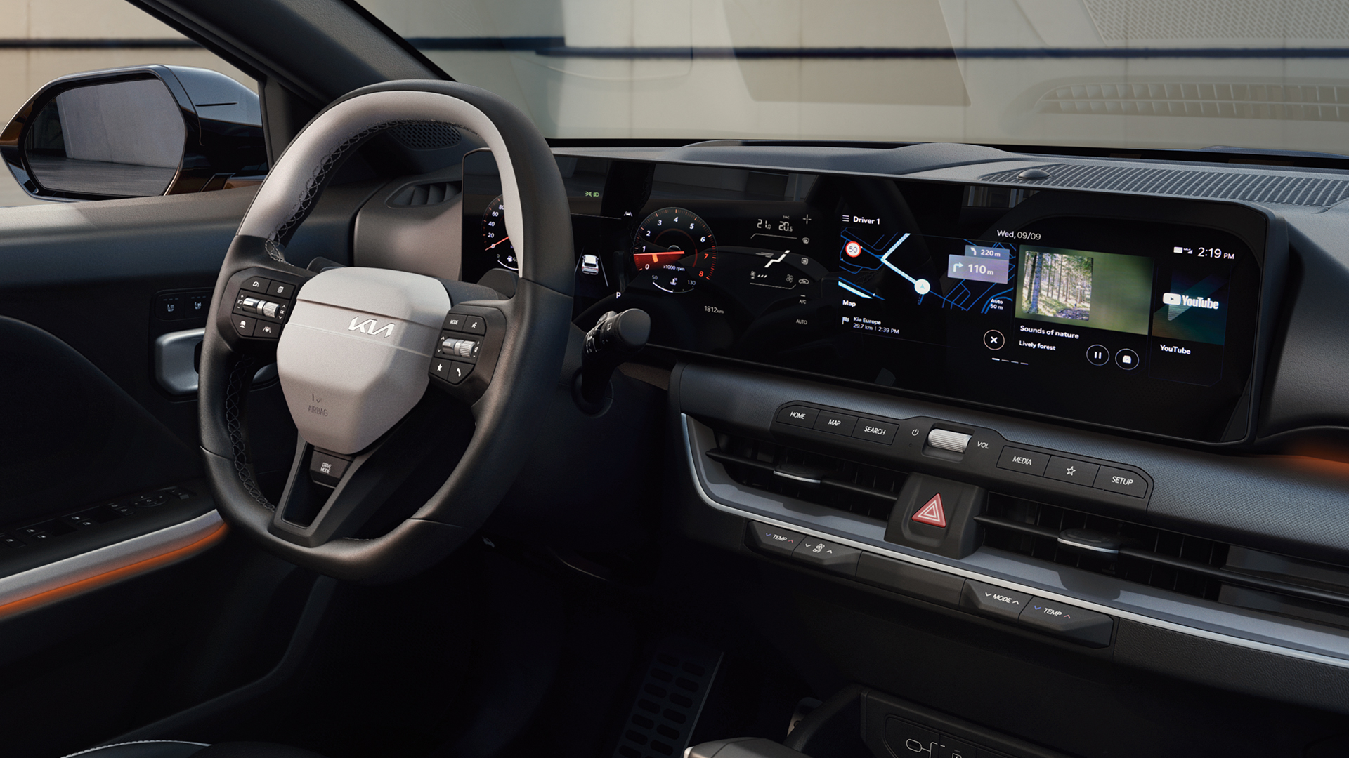 Kia K4 Innenraum. K4 Interior.