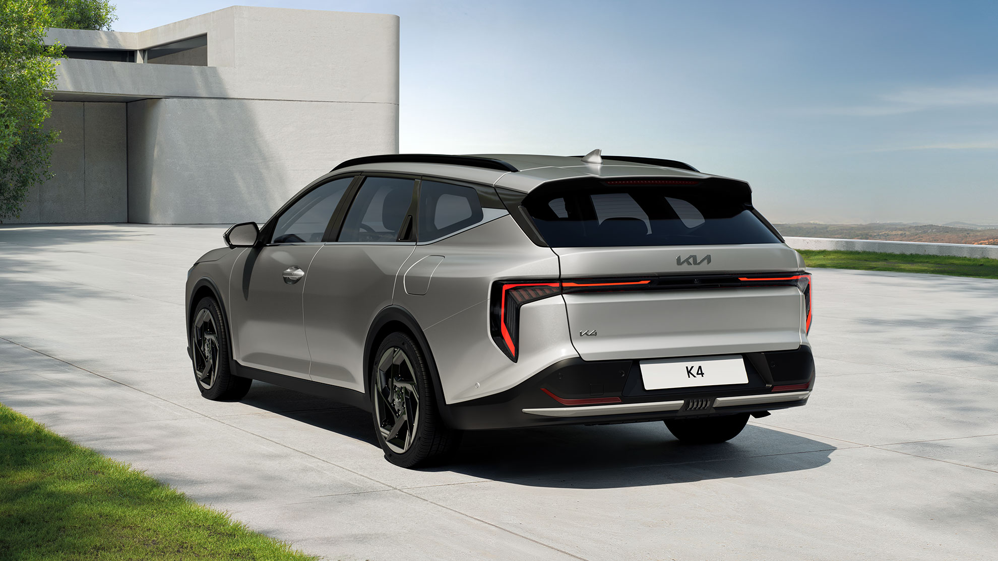 Kia K4 SW Kofferraum.