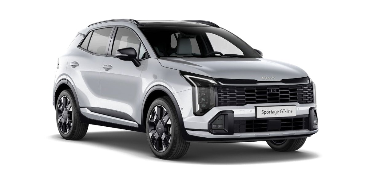 Kia Sportage in Deluxeweiß Metallic