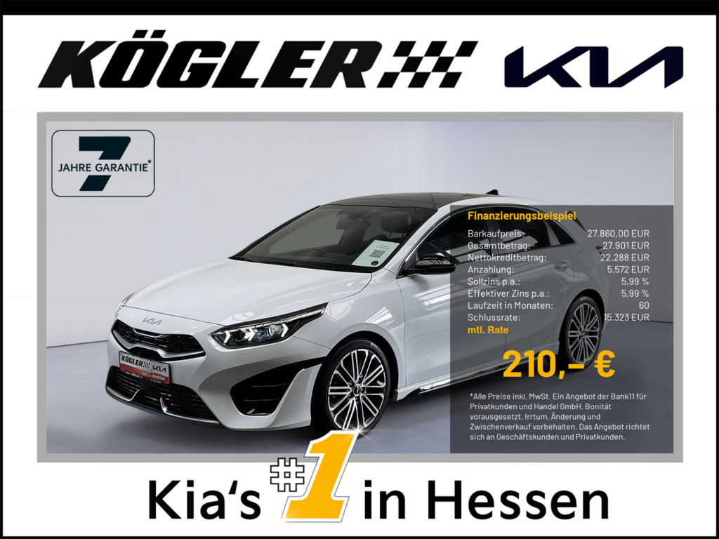 Kia Ceed Ceed 1.5i T DCT GT Line LED TEC GD PER, Bild 1 von 36