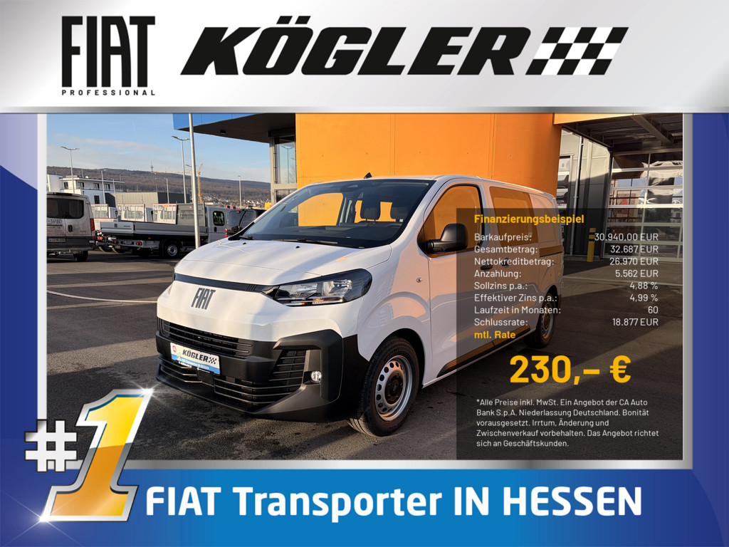 Fiat Scudo SCUDO FLEXCAB M 2.2 150D 6 Sitzer 35%, Bild 1 von 21