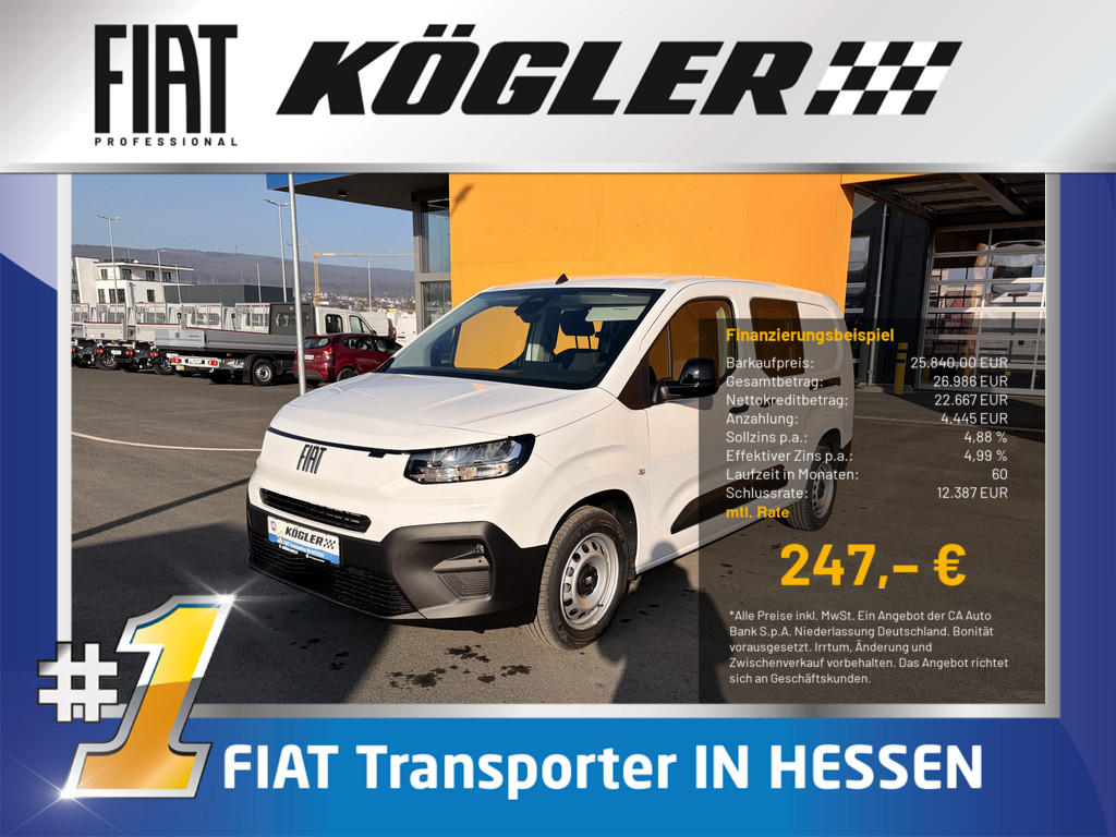 Fiat Doblo DOBLO MULTICAB XL 1.5 130D AUTOMATIK, Bild 1 von 19