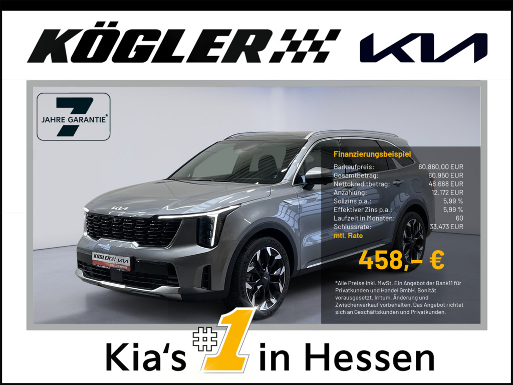 Kia Sorento SORENTO 2.2D AWD DCT8 PLAT 6S NAPPA PREM GD, Bild 1 von 31
