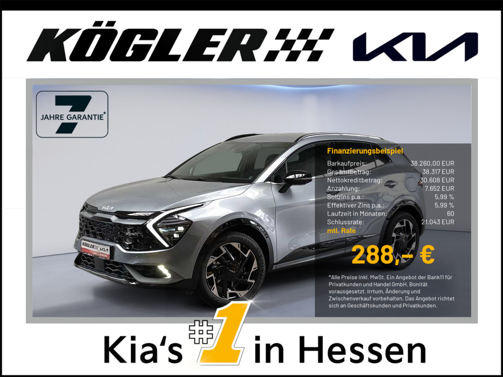 Kia Sportage Sportage 1.6 T-GDI 48V AWD DCT GT Line DRI GD SND, Bild 1 von 44