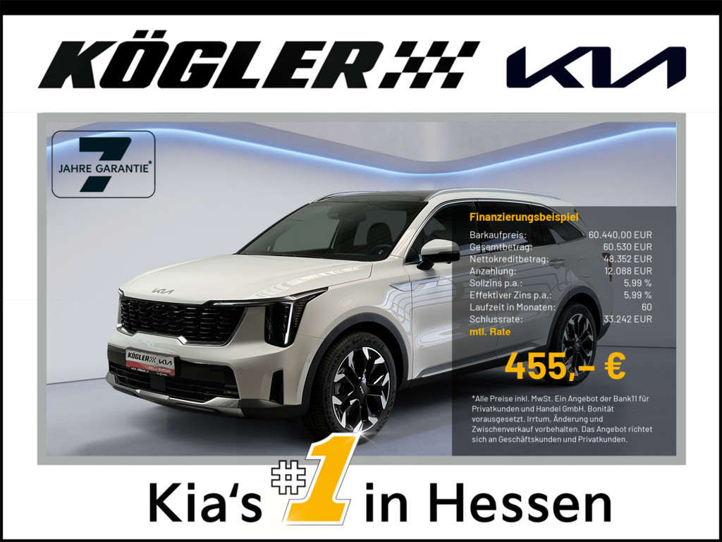 Kia Sorento SORENTO 2.2D AWD DCT8 PLAT 6S NAPPA PREM GD, Bild 1 von 31