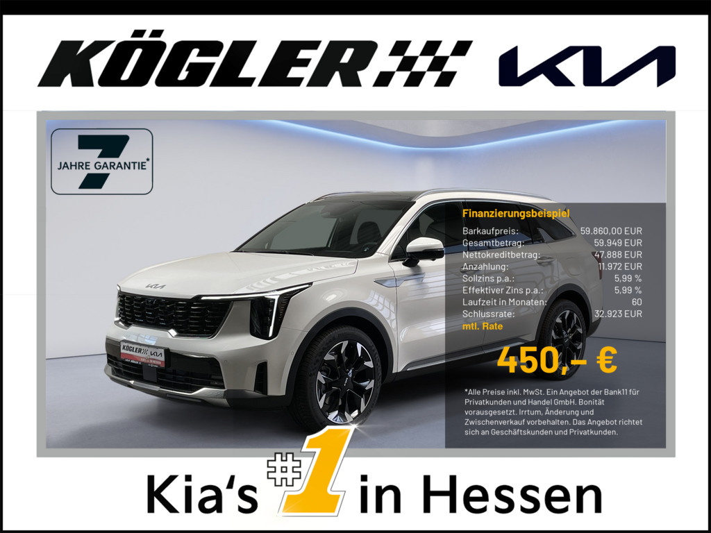 Kia Sorento SORENTO 2.2D AWD DCT8 PLAT 7S NAPPA PREM, Bild 1 von 31