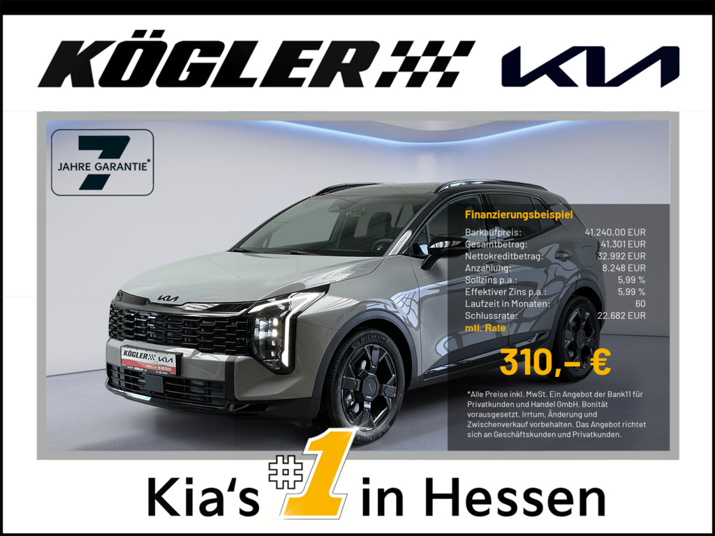 Kia Sportage SPORTAGE 1.6T AWD DCT BLACK ED SD DRIVE GD, Bild 1 von 28