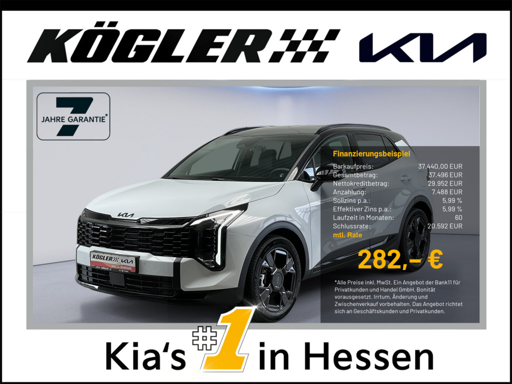 Kia Sportage SPORTAGE 1.6T 2WD DCT BLACK ED SD DRIVE, Bild 1 von 28
