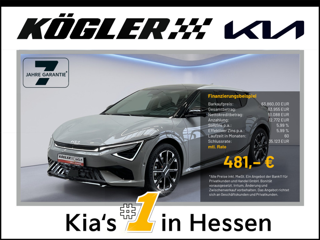 Kia EV6 EV6 PE 84 AWD GTL WP GD DWP SD DE TE, Bild 1 von 29