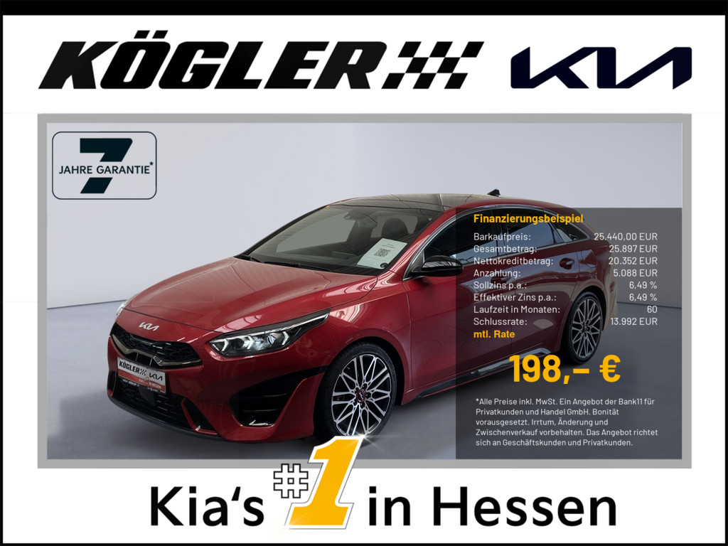 Kia pro ceed Proceed 1.6 T-GDI DCT GT NAV KOM GD, Bild 1 von 38