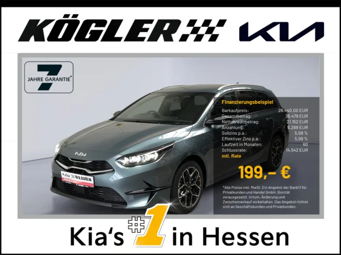 Details zum Fahrzeug: KIA Ceed SW 1.0T DCT7 Nightline Edition |-26%