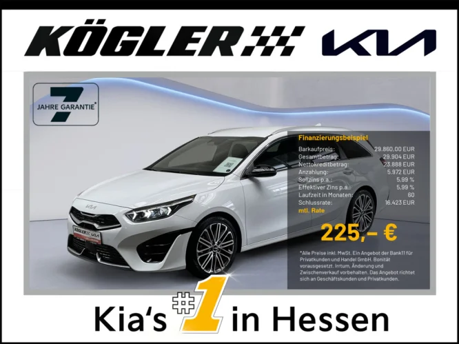 Details zum Fahrzeug: KIA Ceed SW 1.5 T-GDI DCT GT-Line TEC LED PER