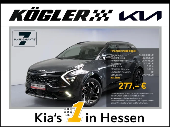 Details zum Fahrzeug: KIA Sportage 1.6 CRDI AWD DCT GT-Line |-30% |GD|SOUND