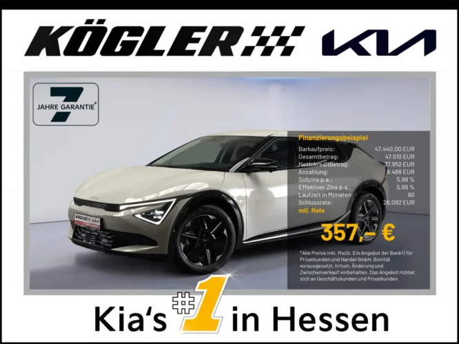 Details zum Fahrzeug: KIA EV6 84 RWD EARTH |-20% WP CO DW VI