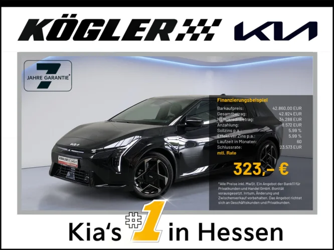 Details zum Fahrzeug: KIA EV4 81 FWD GTL |-22% DWP COM CON