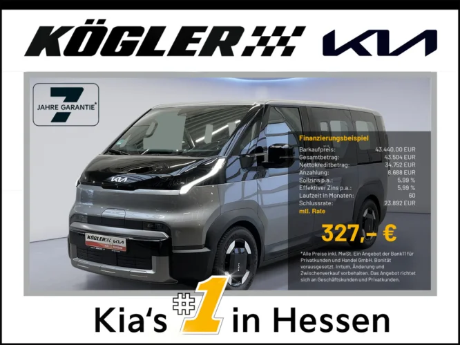 Details zum Fahrzeug: KIA PV5 2-3-0 71.2 ELITE WP SMP PP SP AW