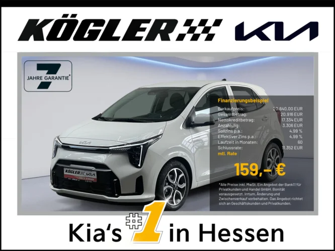 Details zum Fahrzeug: KIA PICANTO PE2 1.0 GDI AMT SPIRIT