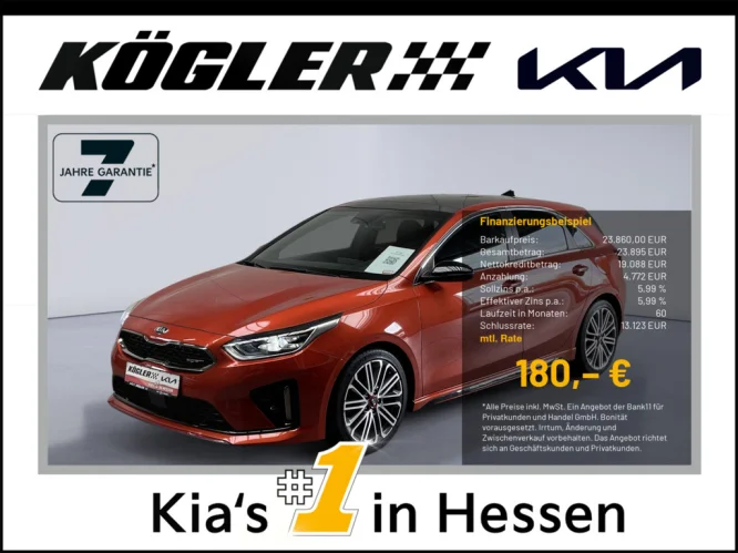 Details zum Fahrzeug: KIA Ceed 1.6T-GDI GT NAV KOM GD