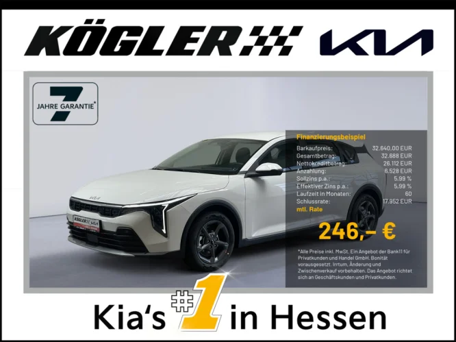 Details zum Fahrzeug: KIA K4 1.6T 150 DCT VIS KOM+