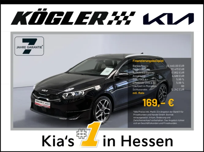 Details zum Fahrzeug: KIA Ceed SW 1.5 T-GDI DCT Spirit TEC
