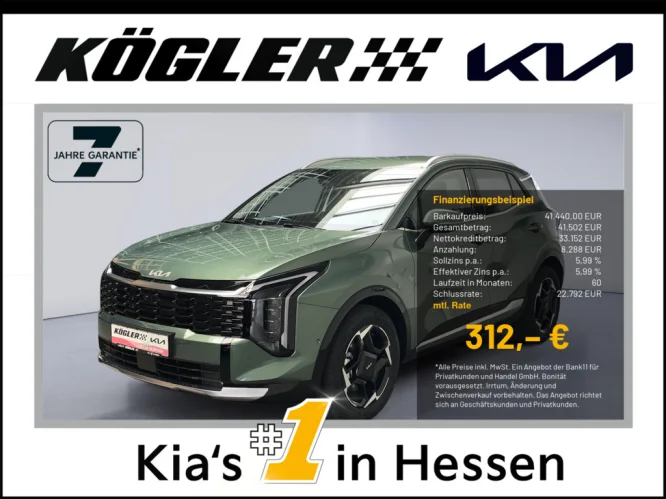 Details zum Fahrzeug: KIA SPORTAGE 1.6T AWD DCT SPI STD