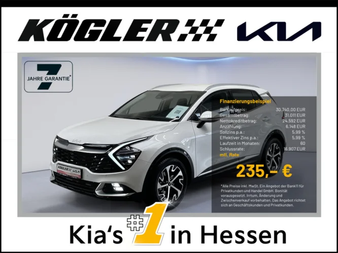 Details zum Fahrzeug: KIA Sportage 1.6 T-GDI 48V AWD DCT Spirit