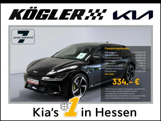Details zum Fahrzeug: KIA EV6 77,4 kWh GT AWD