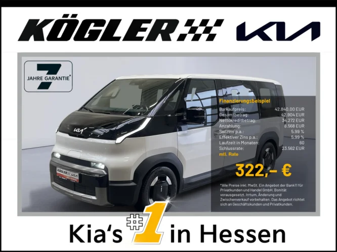 Details zum Fahrzeug: KIA PV5 2-3-0 71.2 ELITE WP SMP PP SP AW