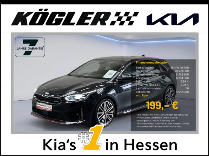Details zum Fahrzeug: KIA Ceed 1.6T-GDI DCT GT NAV KOM GD