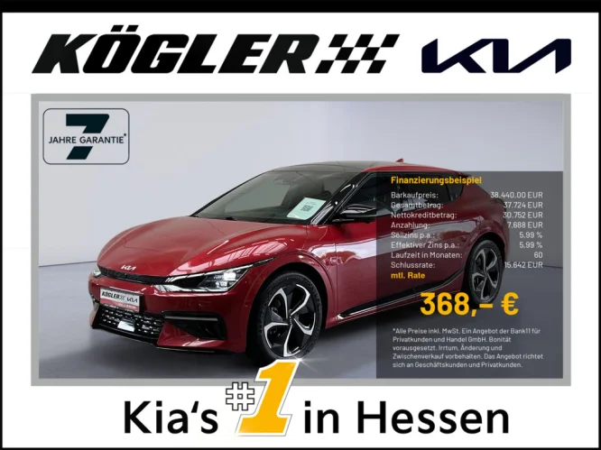 Details zum Fahrzeug: KIA EV6 77,4 kWh GT Line 4WD WP GD ASS+ DES