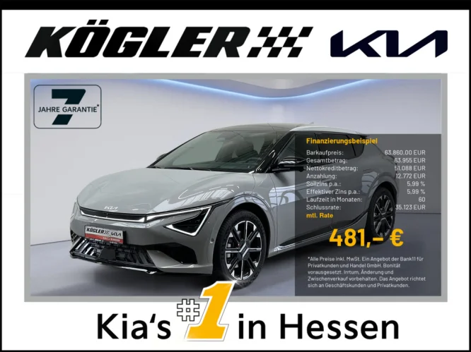 Details zum Fahrzeug: KIA EV6 PE 84 AWD GTL WP GD DWP SD DE TE
