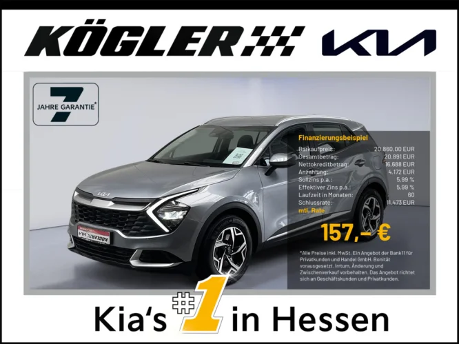 Details zum Fahrzeug: KIA Sportage 1.6 T-GDI Edition 7 EMO