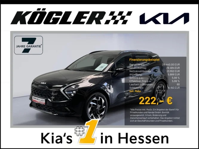 Details zum Fahrzeug: KIA Sportage 1.6 T-GDI Plug-in Hybrid AWD AT GT-Line DRI