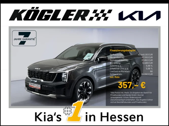 Details zum Fahrzeug: KIA Sorento 2.2 CRDi AWD DCT Platinum GD