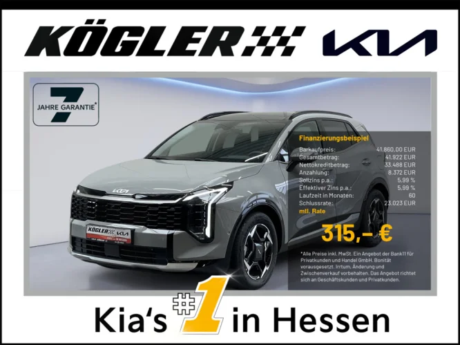 Details zum Fahrzeug: KIA SPORTAGE 1.6T AWD DCT SPI GD DRIVE SOUND